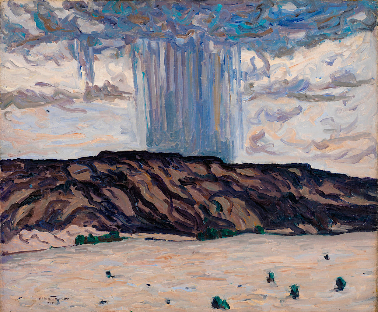 Cloudburst at Black Mesa, New Mexico by Allen Tucker,A3(16x12")Poster
