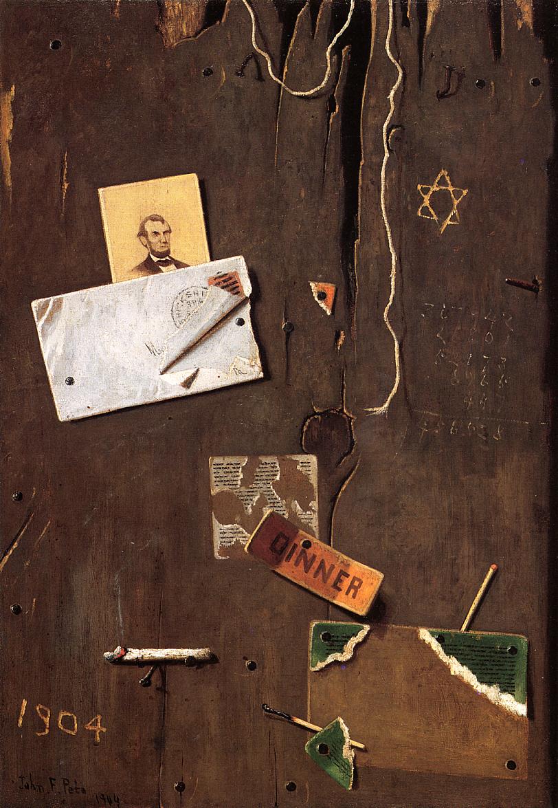 Lincoln and the Star of David by John Frederick Peto,A3(16x12")Poster