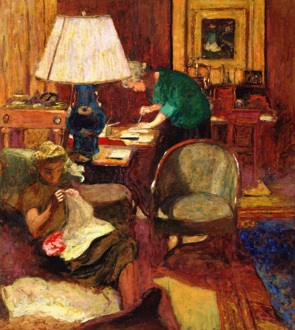 The Binder by edouard Vuillard,A3(16x12")Poster