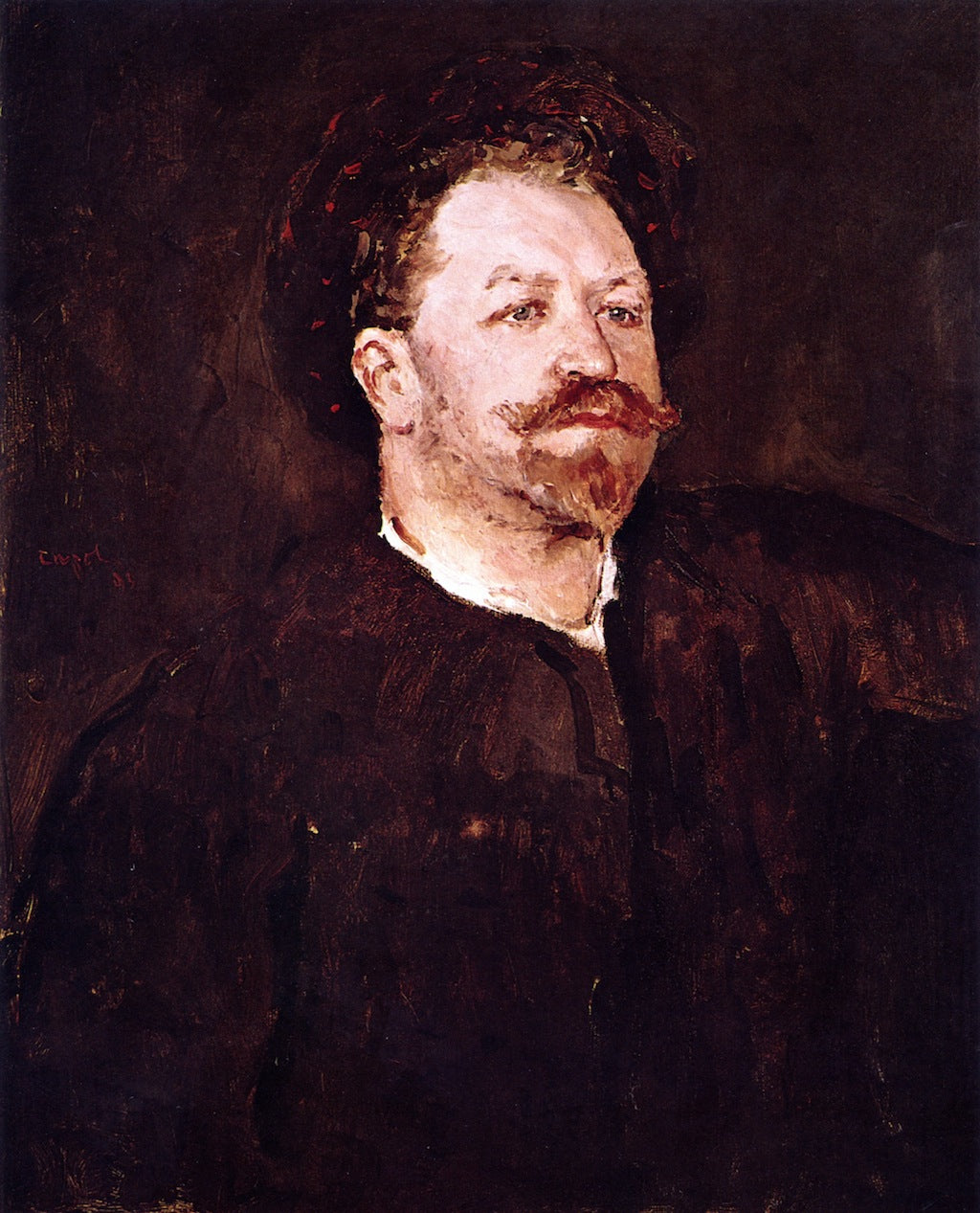 rtrait of Italian Singer Francesco Tamagno by Valentin Serov,A3(16x12")Poster