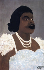 Marian Anderson I, vintage artwork by Horace Pippin, 12x8" (A4) Poster