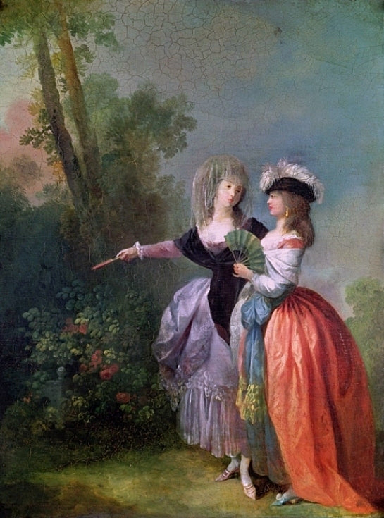 The Go-Between, vintage artwork by Jean-Frederic Schall, 12x8" (A4) Poster