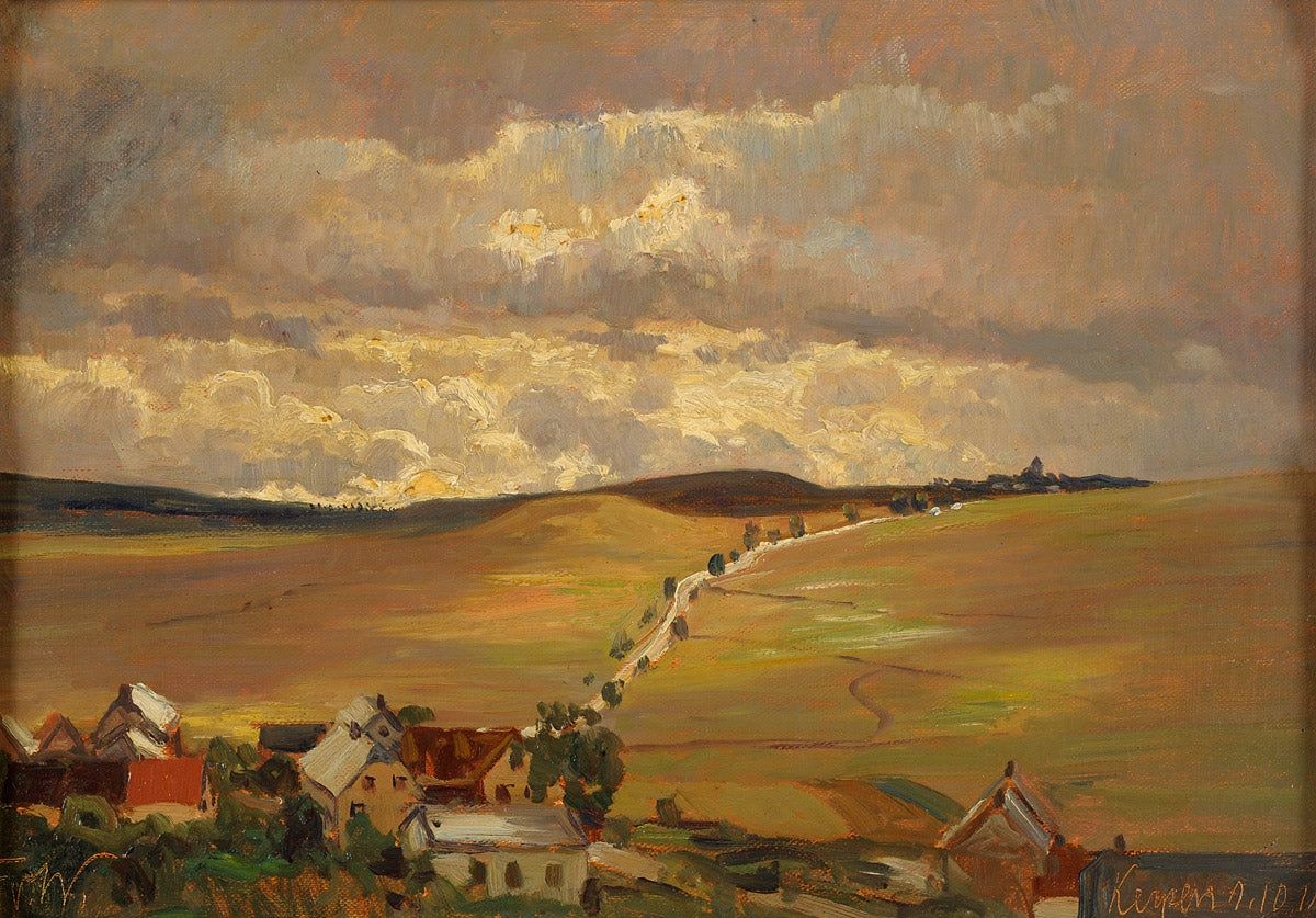 View of Kerpen by Fritz von Wille,A3(16x12")Poster
