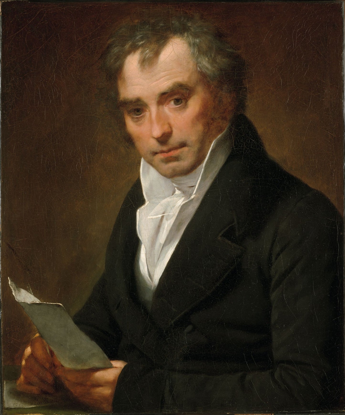 Dr. Thomas Dagoumer, vintage artwork by Pierre-Paul Prud'hon, 12x8" (A4) Poster