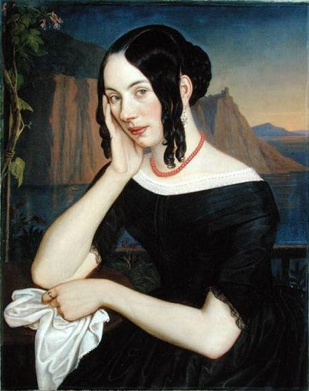 Katharina Kern of Sterzing, vintage artwork by Friedrich Wasmann, A3 (16x12") Poster Print