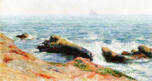 Ipswich, vintage artwork by John Leslie Breck, 12x8" (A4) Poster