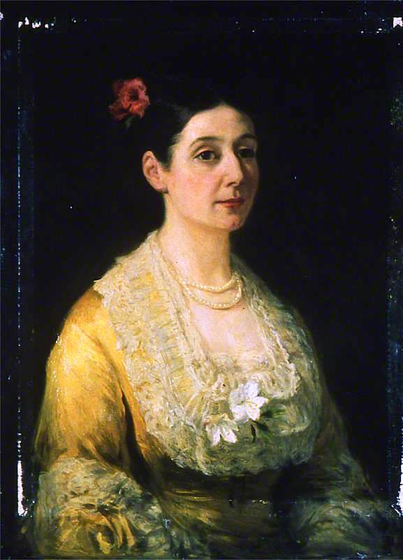 Mrs Macdonald, vintage artwork by Hugh Cameron R.S.A., R.W.S., 12x8" (A4) Poster