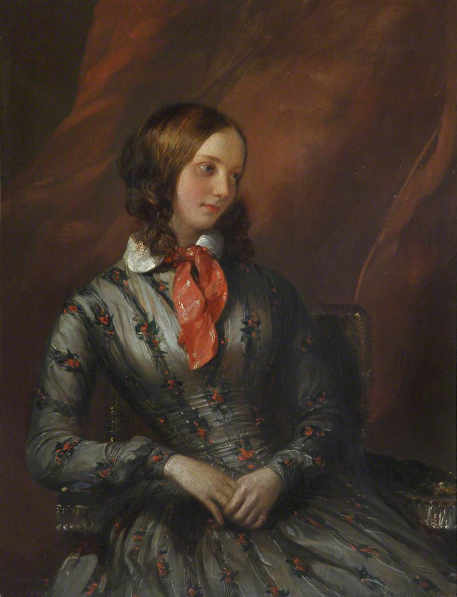Catherine Dickens, vintage artwork by Frank Stone, A3 (16x12") Poster Print