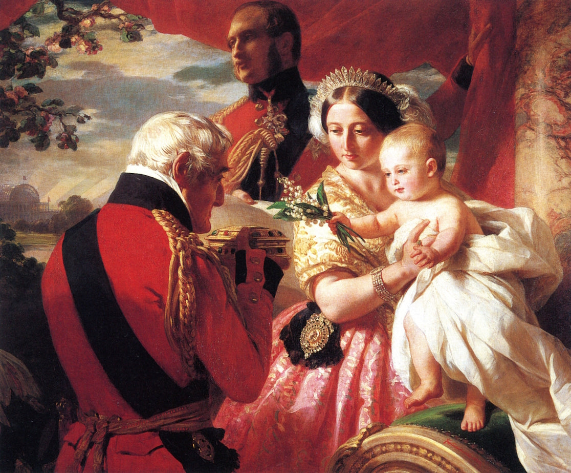 The First of May 1851, vintage artwork by Franz Xavier Winterhalter, A3 (16x12") Poster Print