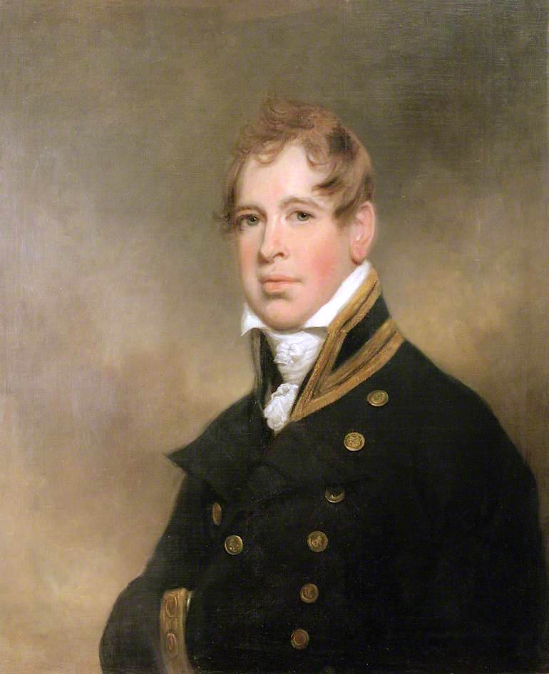 Sir William Beatty, vintage artwork by Arthur William Devis, 12x8" (A4) Poster