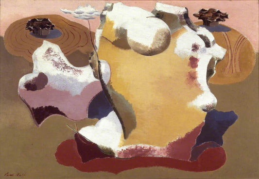 Landscape of the megaliths by Paul Nash,16x12(A3) Poster