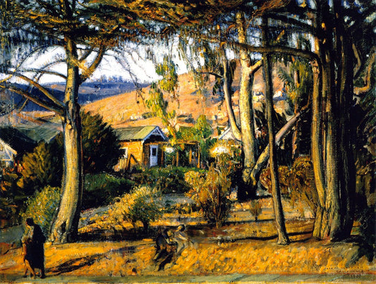 California, vintage artwork by Joseph Kleitsch, 12x8" (A4) Poster