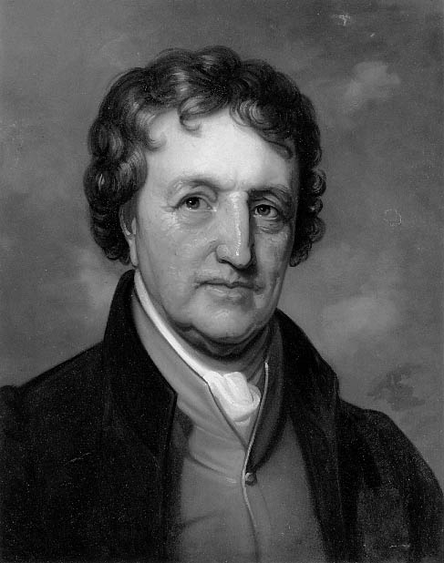 Samuel Rodman, vintage artwork by Rembrandt Peale, 12x8" (A4) Poster