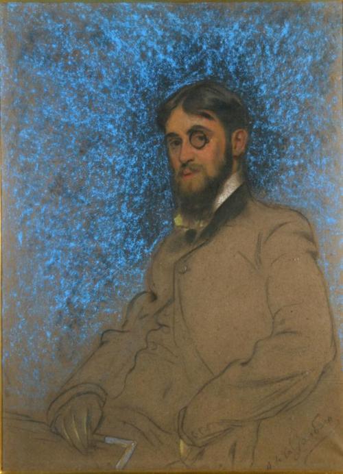 Portrait of Andre Rouveyre by Antonio de la Gandara,A3(16x12")Poster