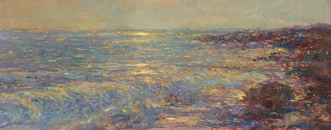 Glimmering Sea by John Leslie Breck,A3(16x12")Poster