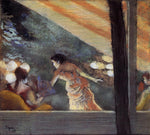 At the Cafe des Ambassadeurs, vintage artwork by Edgar Degas, 12x8" (A4) Poster