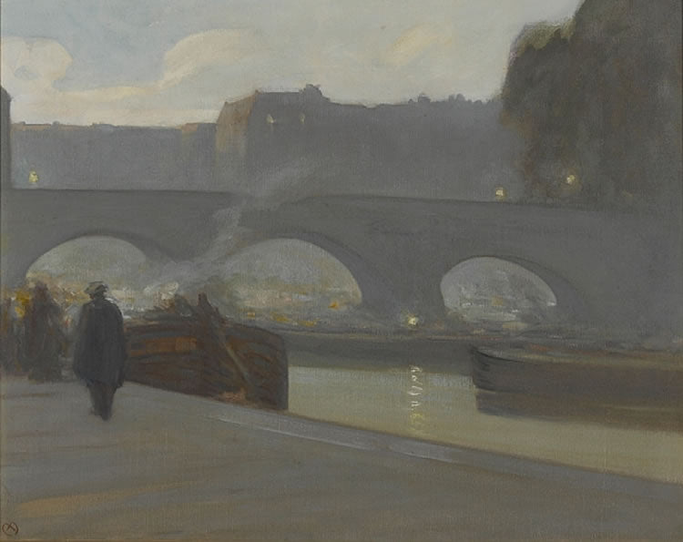 Pont Neuf, Paris by Xavier Martinez,A3(16x12")Poster