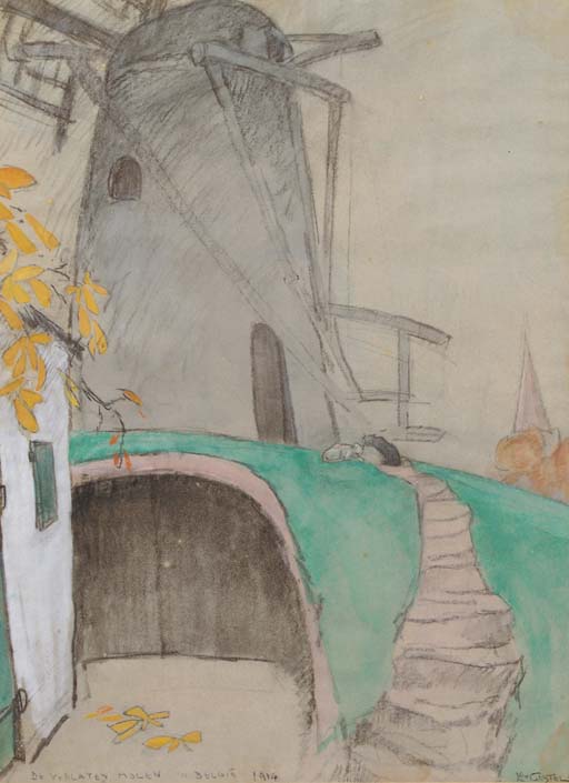 Abandoned mill in Belgium by Leo Gestel,16x12(A3) Poster