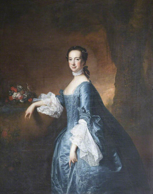 Anne Rolle, vintage artwork by Thomas Hudson, 12x8" (A4) Poster