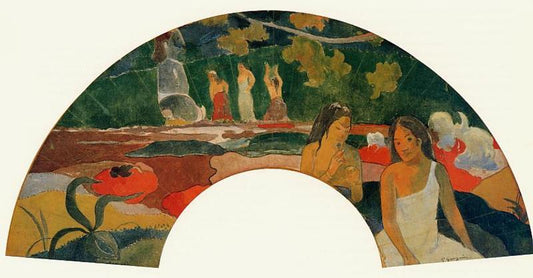 Aarearea, II, vintage artwork by Paul Gauguin, 12x8" (A4) Poster