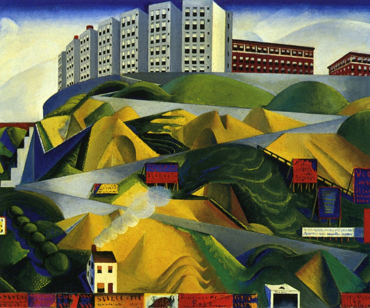 Fort George Hill by Preston Dickinson,16x12(A3) Poster