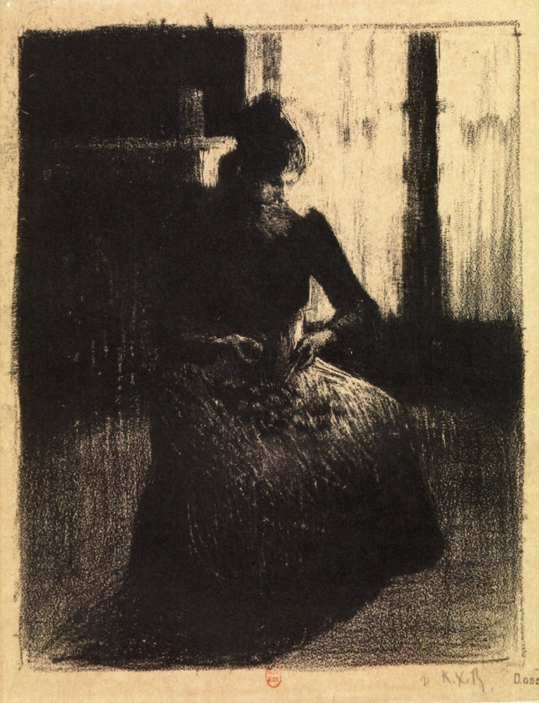 The Peeler by Ker Xavier Roussel,A3(16x12")Poster