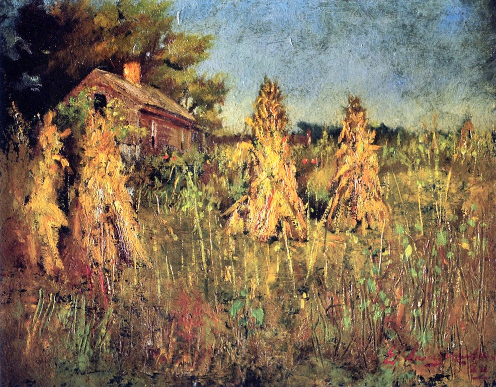 Home and Harvest, vintage artwork by Elliott Daingerfield, 12x8" (A4) Poster