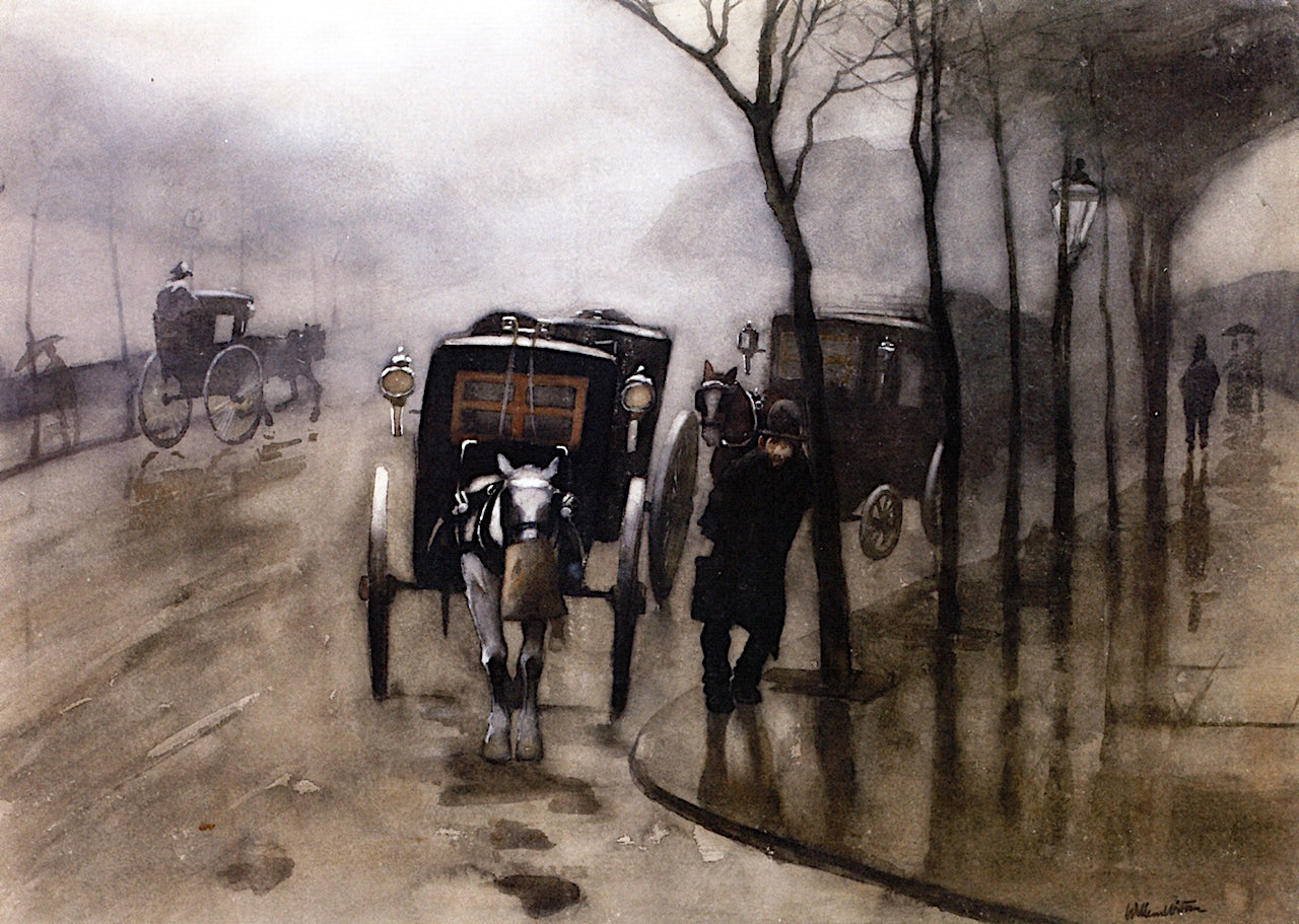 s at the Victoria Embankment, London by Willam Arnold Witsen,A3(16x12")Poster