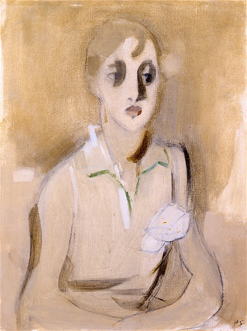 Modern Schoolgirl by Helene Schjerfbeck,A3(16x12")Poster