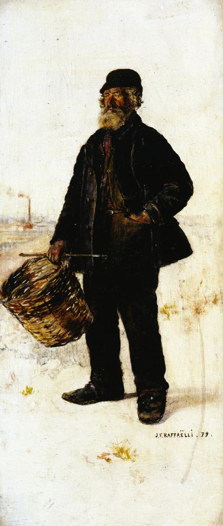 The Rag Picker, vintage artwork by Jean-François Raffaëlli, 12x8" (A4) Poster