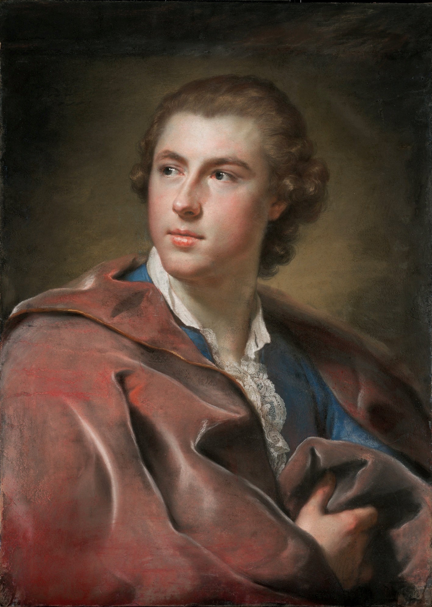 Portrait of William Burton Conyngham, vintage artwork by Anton Raphael Mengs, 12x8" (A4) Poster