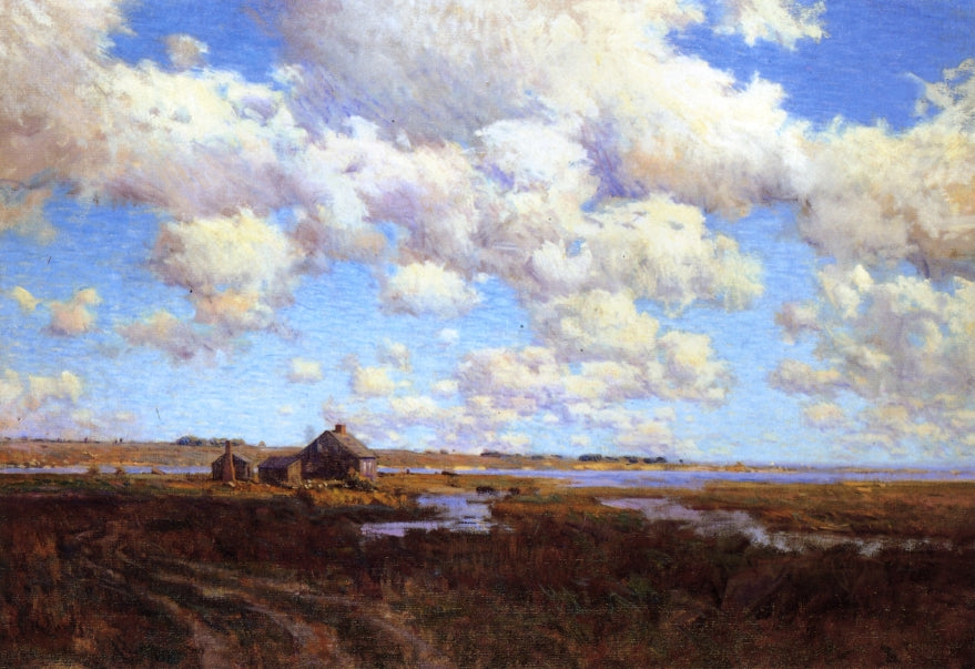 Clearing after a Storm, vintage artwork by Charles Harold Davis, 12x8" (A4) Poster
