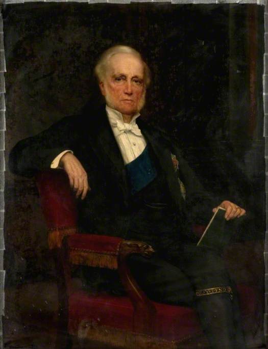 George Campbell, 8th Duke of Argyll, vintage artwork by William Clarke Wontner, 12x8" (A4) Poster