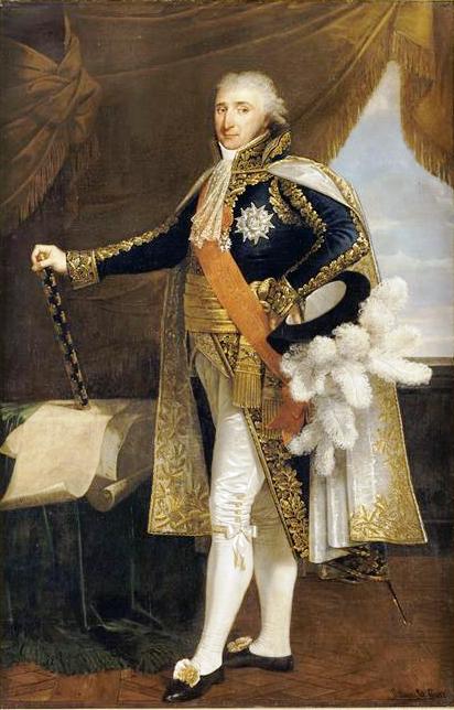 Marshal Pierre Augereau, vintage artwork by Robert Lefèvre, 12x8" (A4) Poster