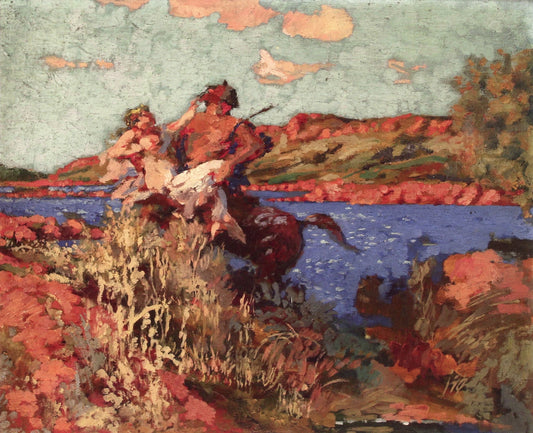 The Kidnapping by Ker Xavier Roussel,A3(16x12")Poster