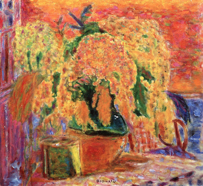 Bouquet of Minosas by Pierre Bonnard,A3(16x12