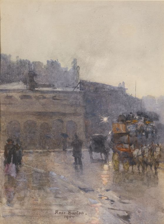 The Rotoonda Rooms, Dublin by Rose Barton, R.W.S.,A3(16x12")Poster