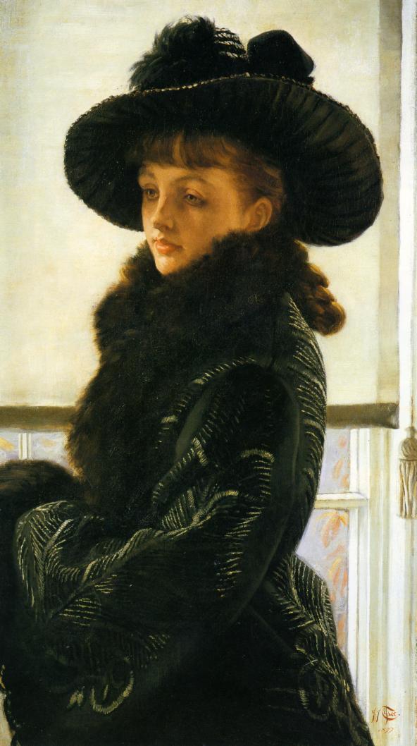 Mavourneen, vintage artwork by James Tissot, 12x8" (A4) Poster