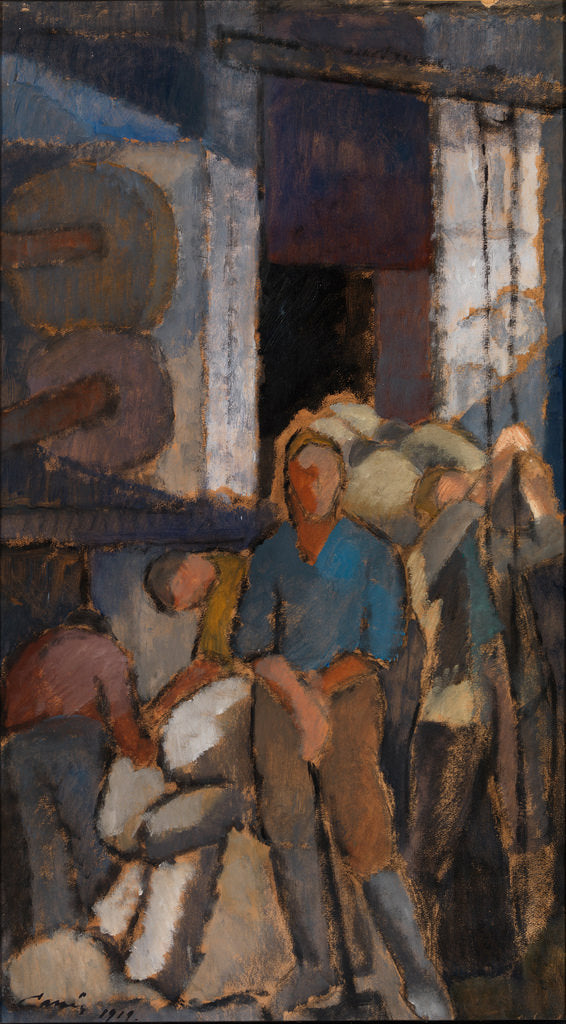 At the Factory by Alvar Cawén,16x12(A3) Poster