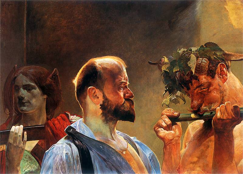 Law by Jacek Malczewski,A3(16x12")Poster