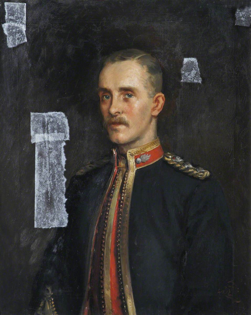 leland Dunlop, Royal Artillery by William Bruce Ellis Ranken,16x12(A3) Poster