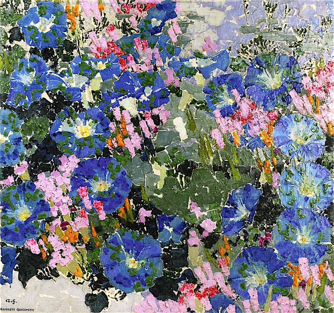 Blau Winden by Augusto Giacometti,16x12(A3) Poster