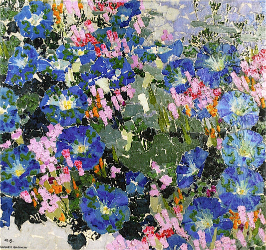 Blau Winden by Augusto Giacometti,16x12(A3) Poster