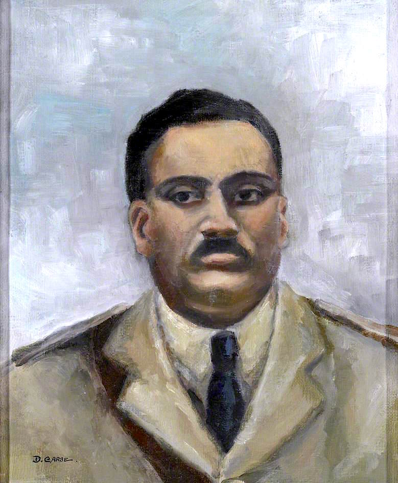 hopendranath Chaterji, Bengal Police by Andreas Duncan Carse,16x12(A3) Poster