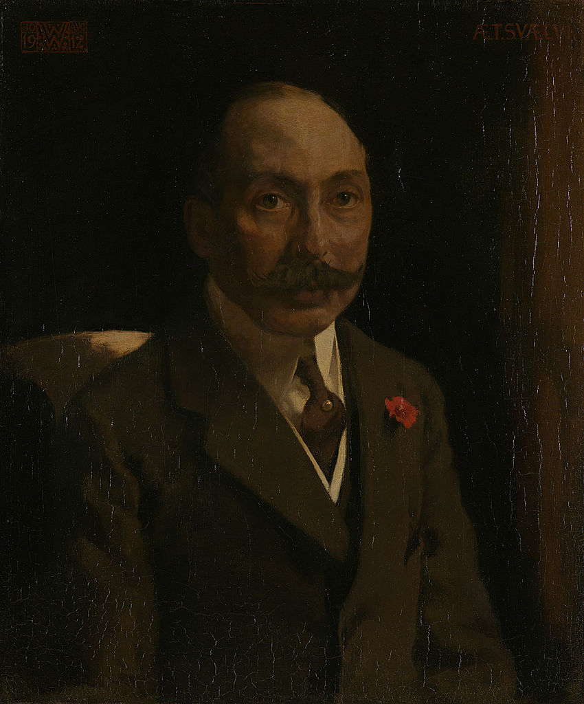 Portrait of Andries van Wezel by Willam Arnold Witsen,A3(16x12")Poster