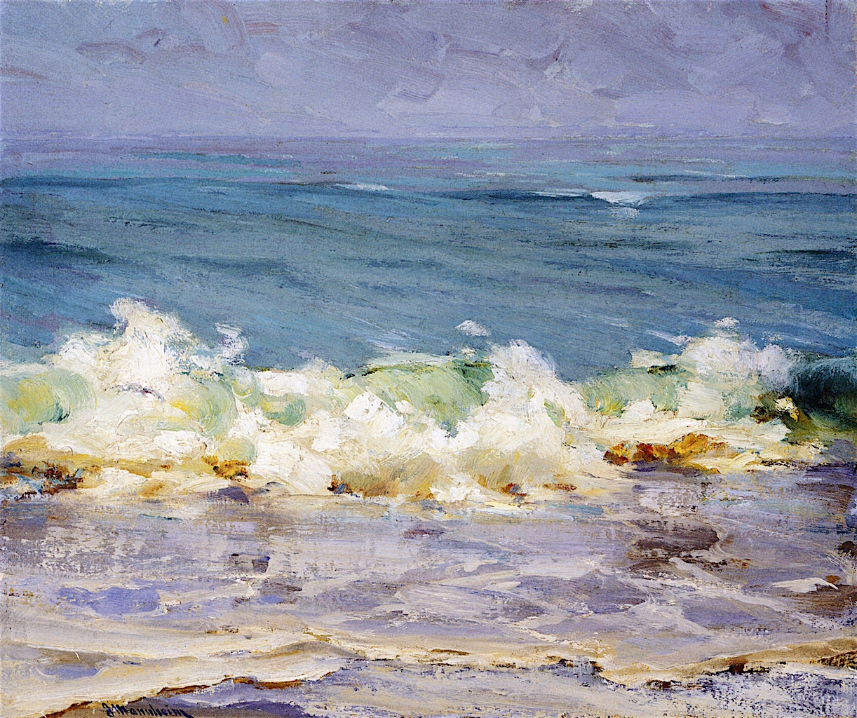 The Breakers by Jean Mannheim,A3(16x12")Poster