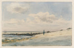 Between Folkestone and Sandgate, vintage artwork by John Constable, 12x8" (A4) Poster