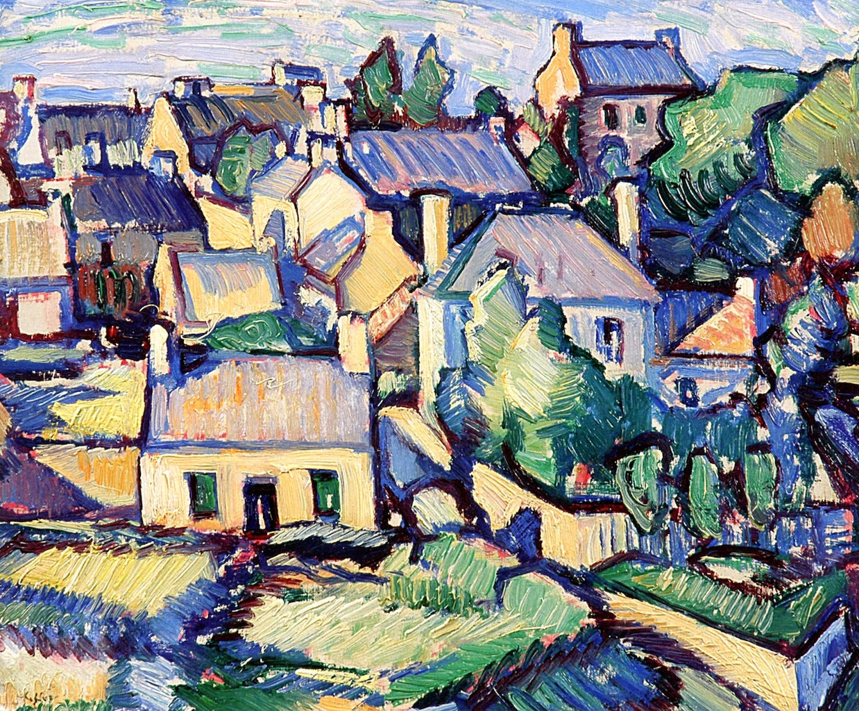 Ile de Bréhat by Samuel John Peploe,16x12(A3) Poster