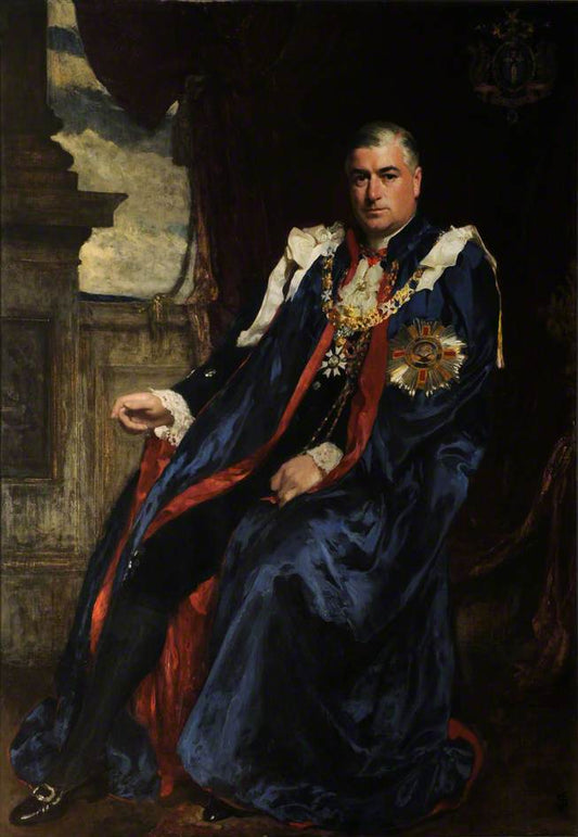 Lord James Stevenson, vintage artwork by Solomon Joseph Solomon, 12x8" (A4) Poster