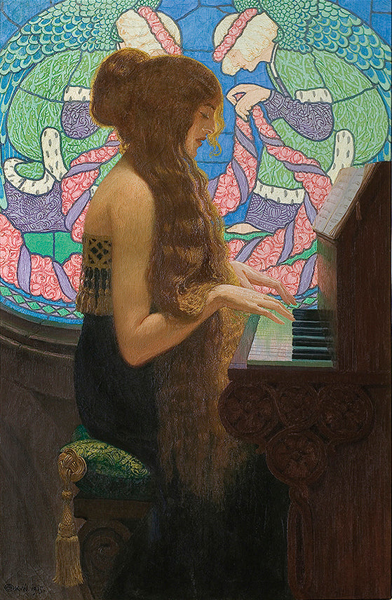 Sacred Music by Edward Okuń,16x12(A3) Poster